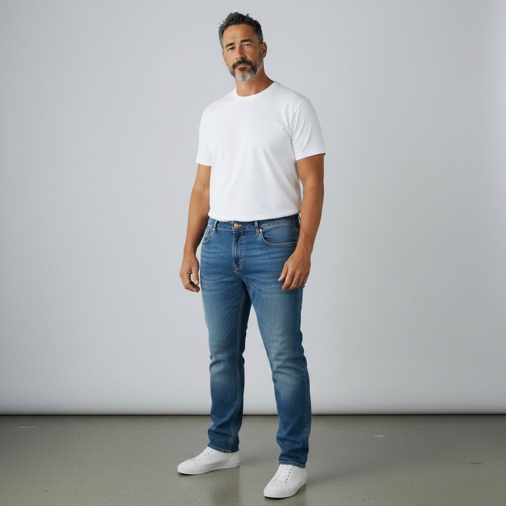NWT BUFFALO David Britton Men's Jeans Slim Straight 44x34  Western Casual
